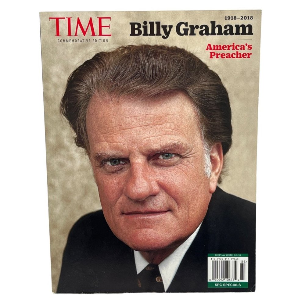 Time Magazine Commemorative Edition Billy Graham America's Preacher Religious